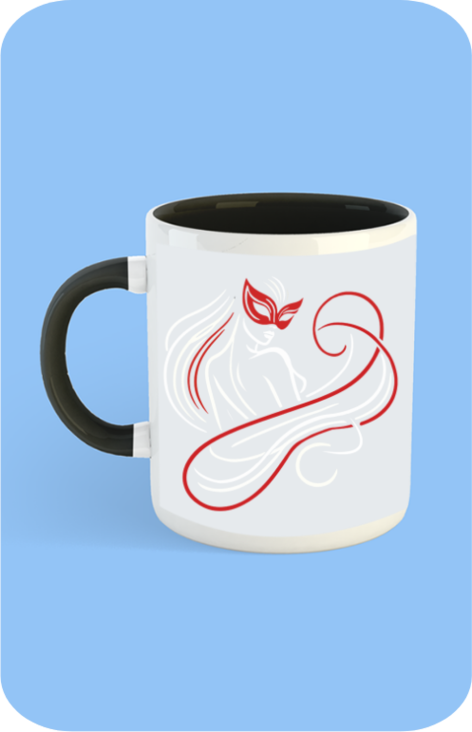 Ziddi Prints - Hypnotised Coffee Mug