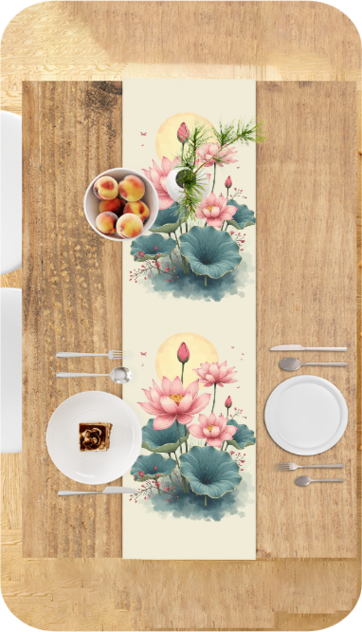 Ziddi Prints:  Table Runner