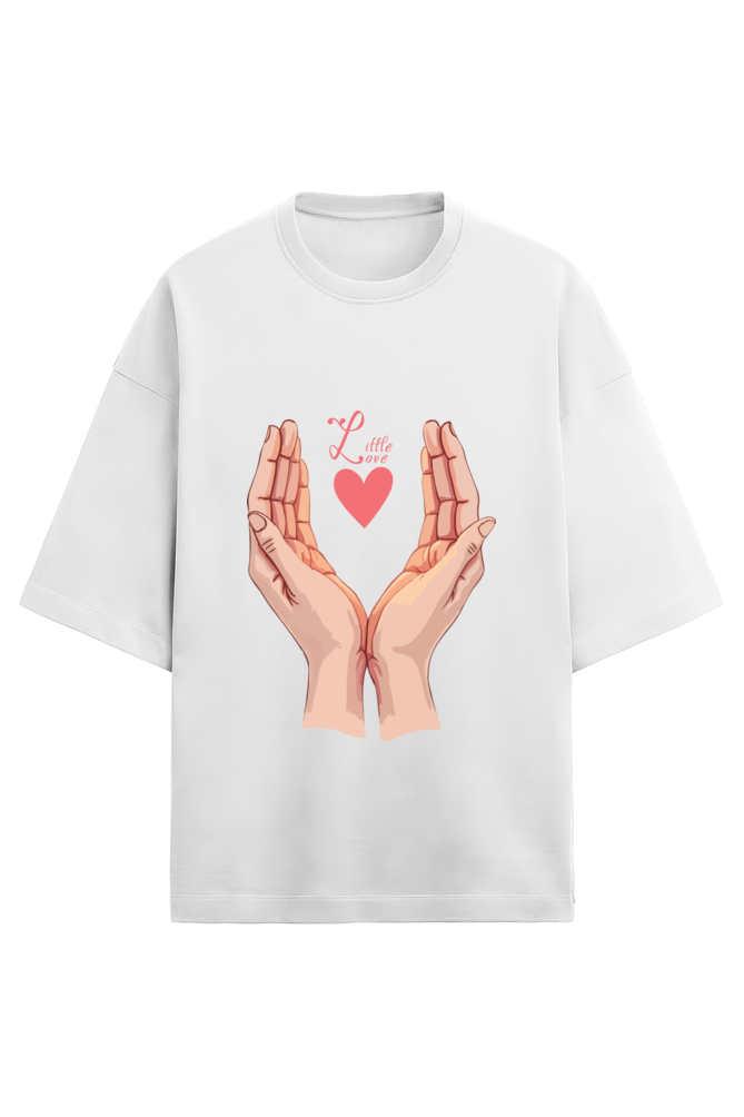 Ziddi Prints Pure Love Oversized T-Shirt – Celebrate Love in Cozy Style