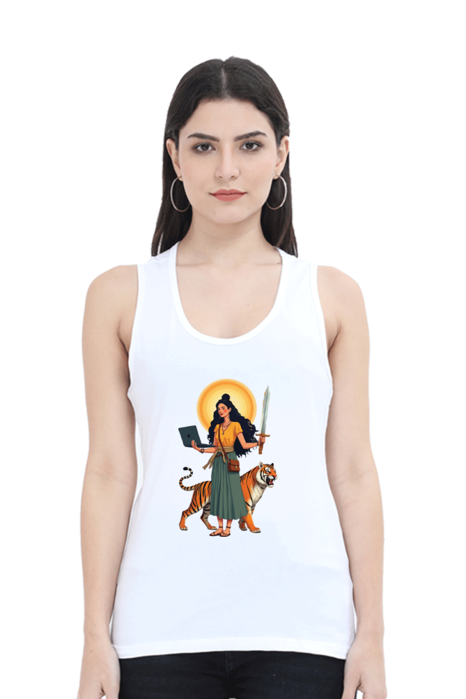 The Ziddi Prints-Modern Woman-Tank Top