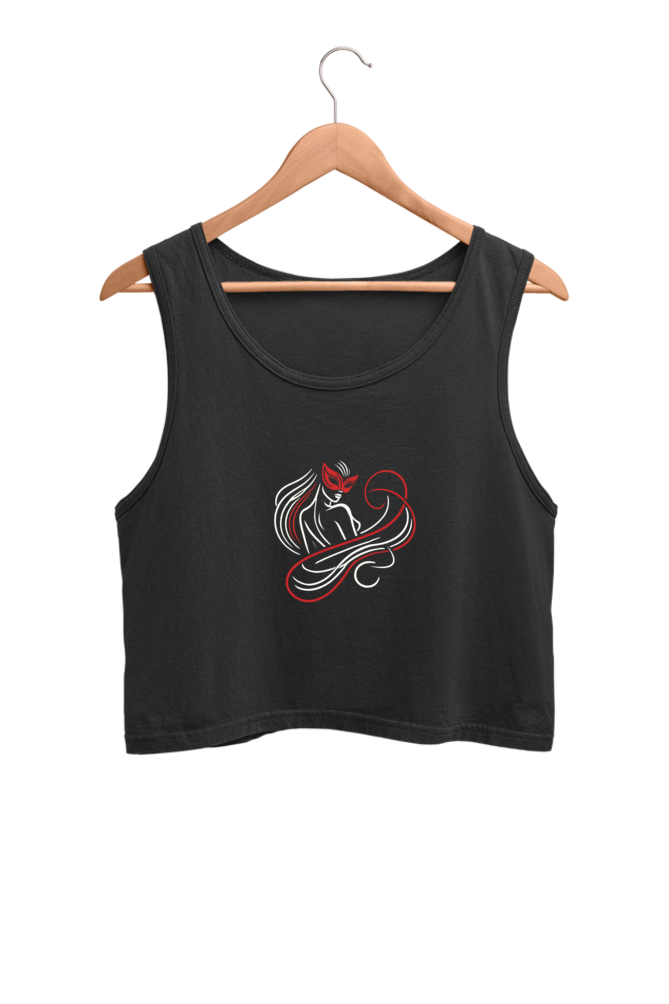 Ziddi Prints - Hypnotised Crop Tank