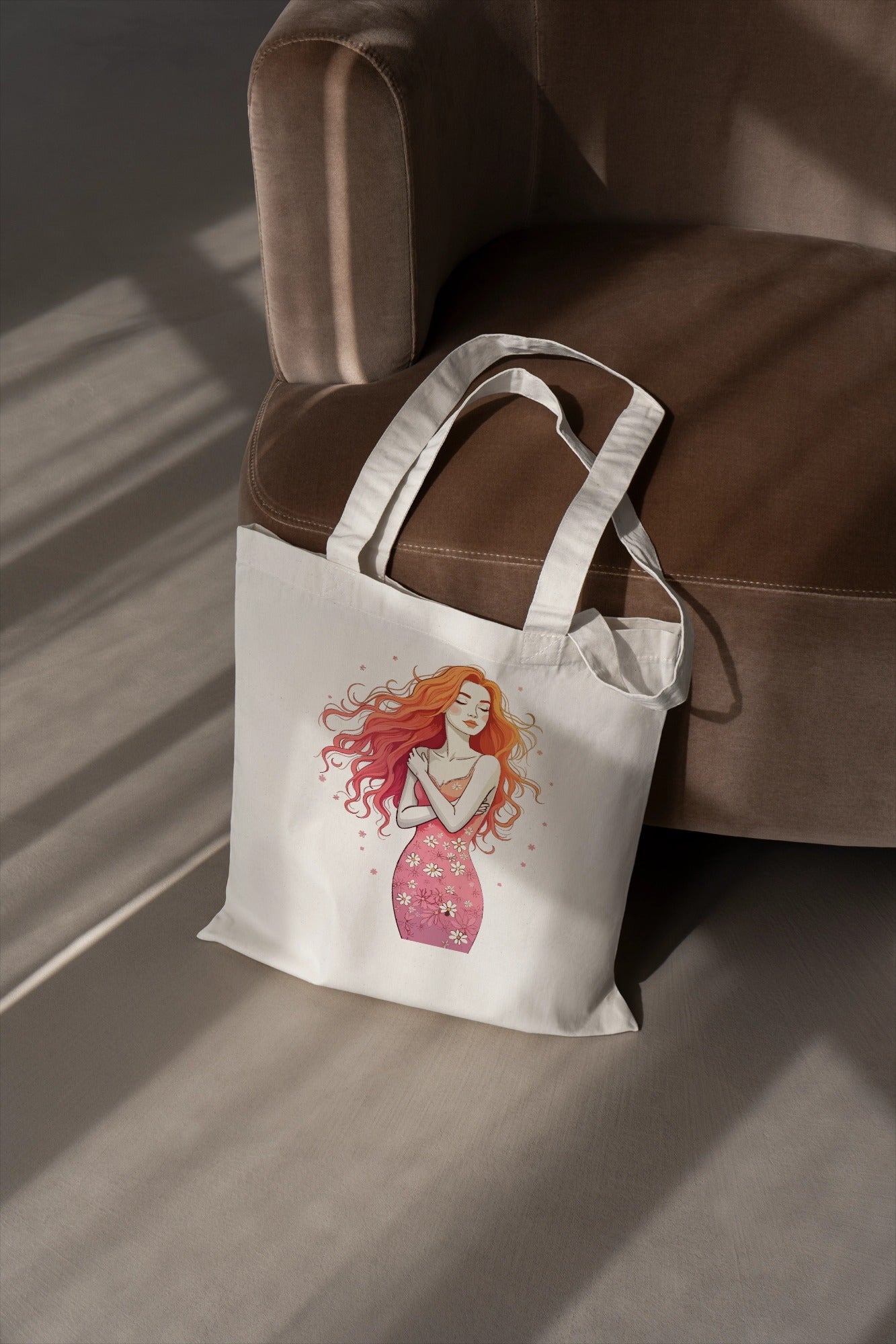 Ziddi Prints -'Self Love - Everyday Large Tote Bag