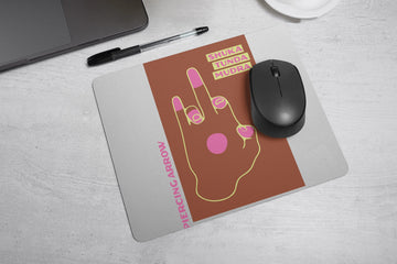 The Ziddi Prints-ShukaTunda Mudra- Mouse Pad Square