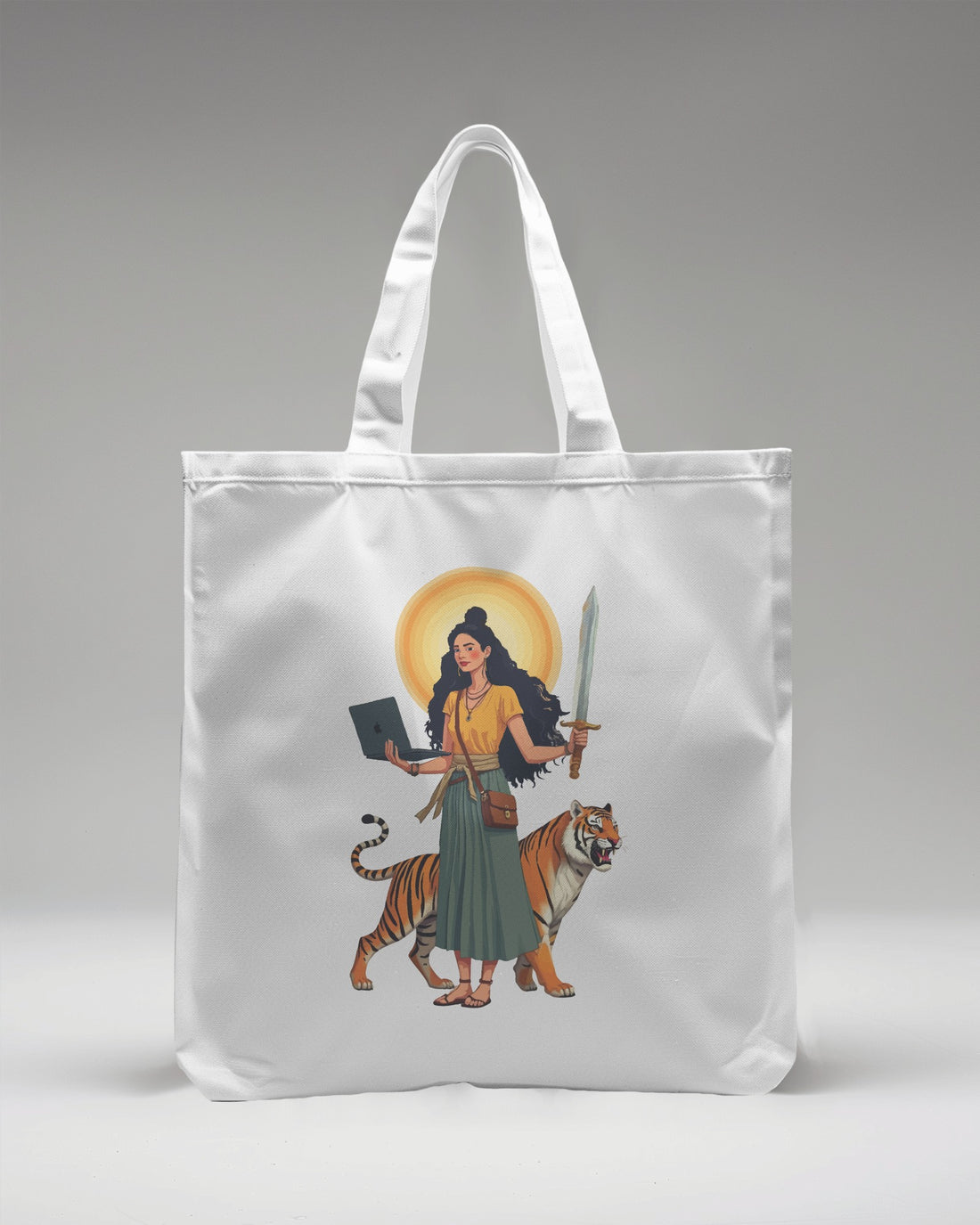 Ziddi Prints-Modern Woman- Everyday Large Totebag