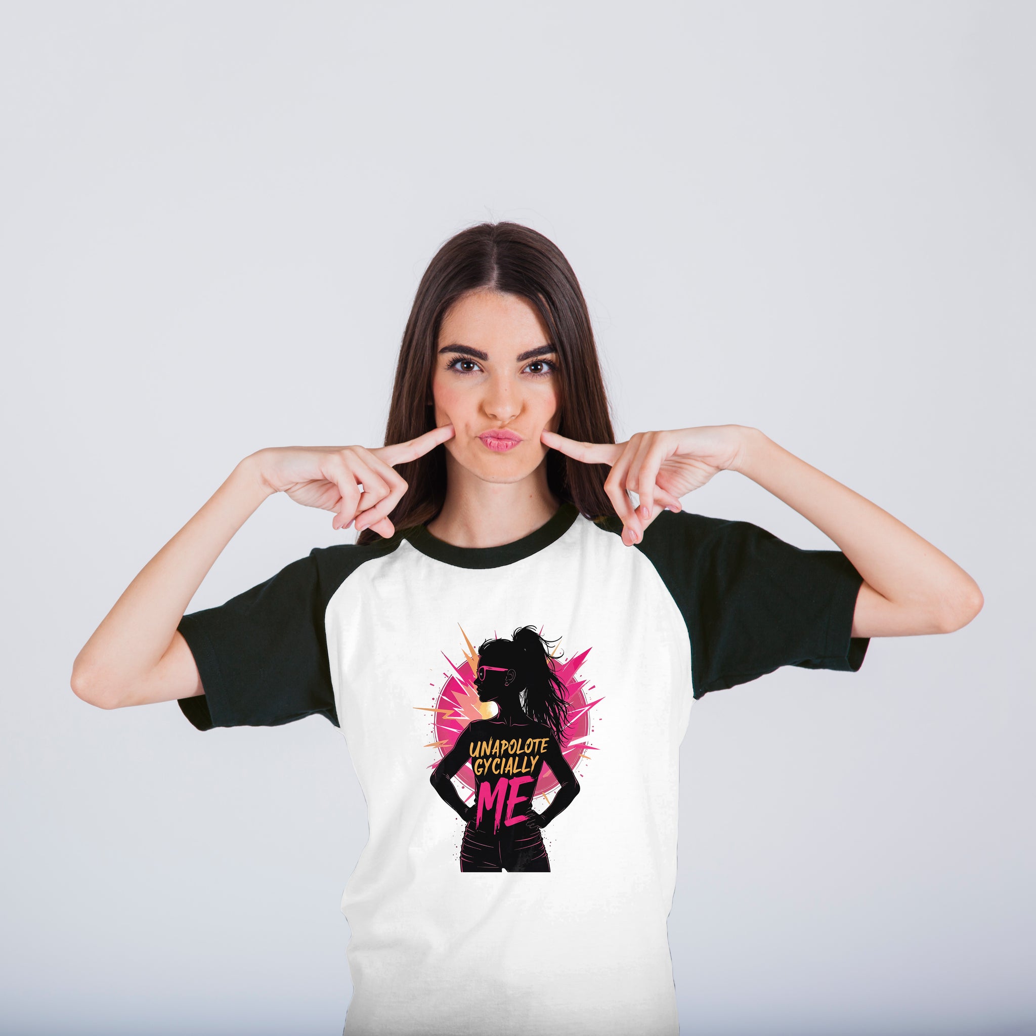 The Ziddi Prints- Unapologetically Me- Raglan Full Sleeve T-Shirt