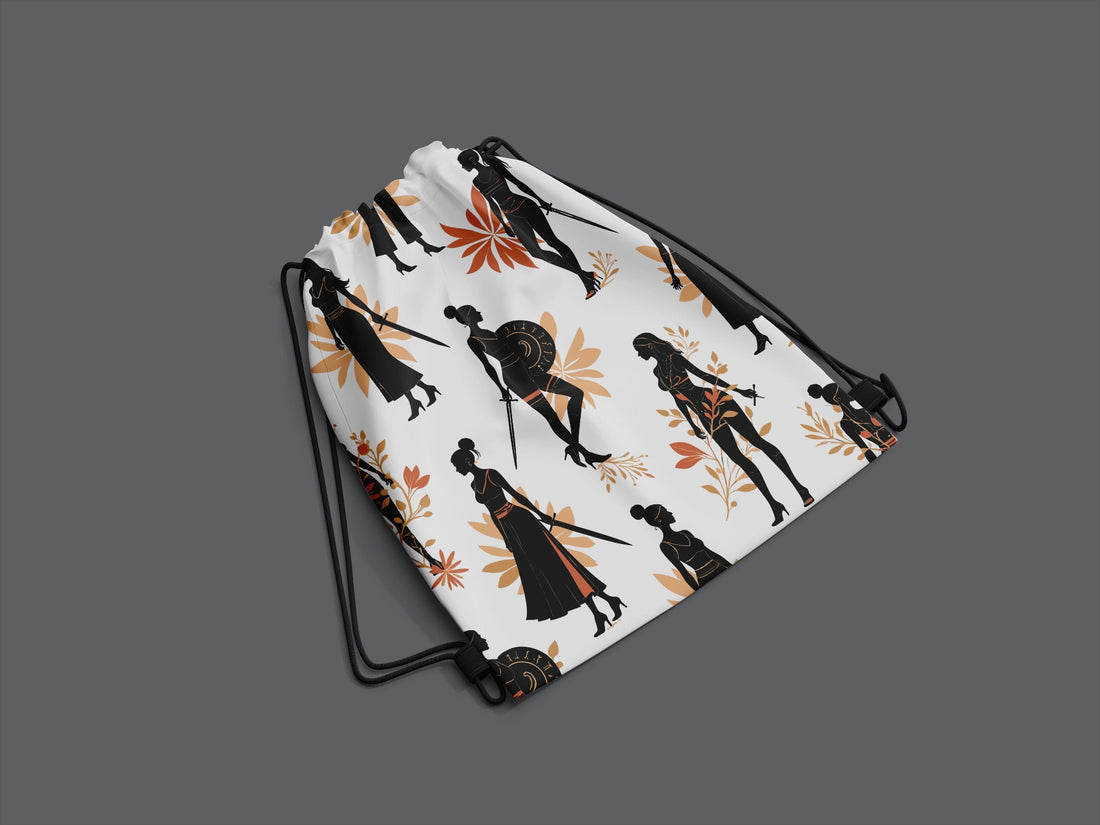 The ziddi Prints- All Over Print-Drawstring Bag