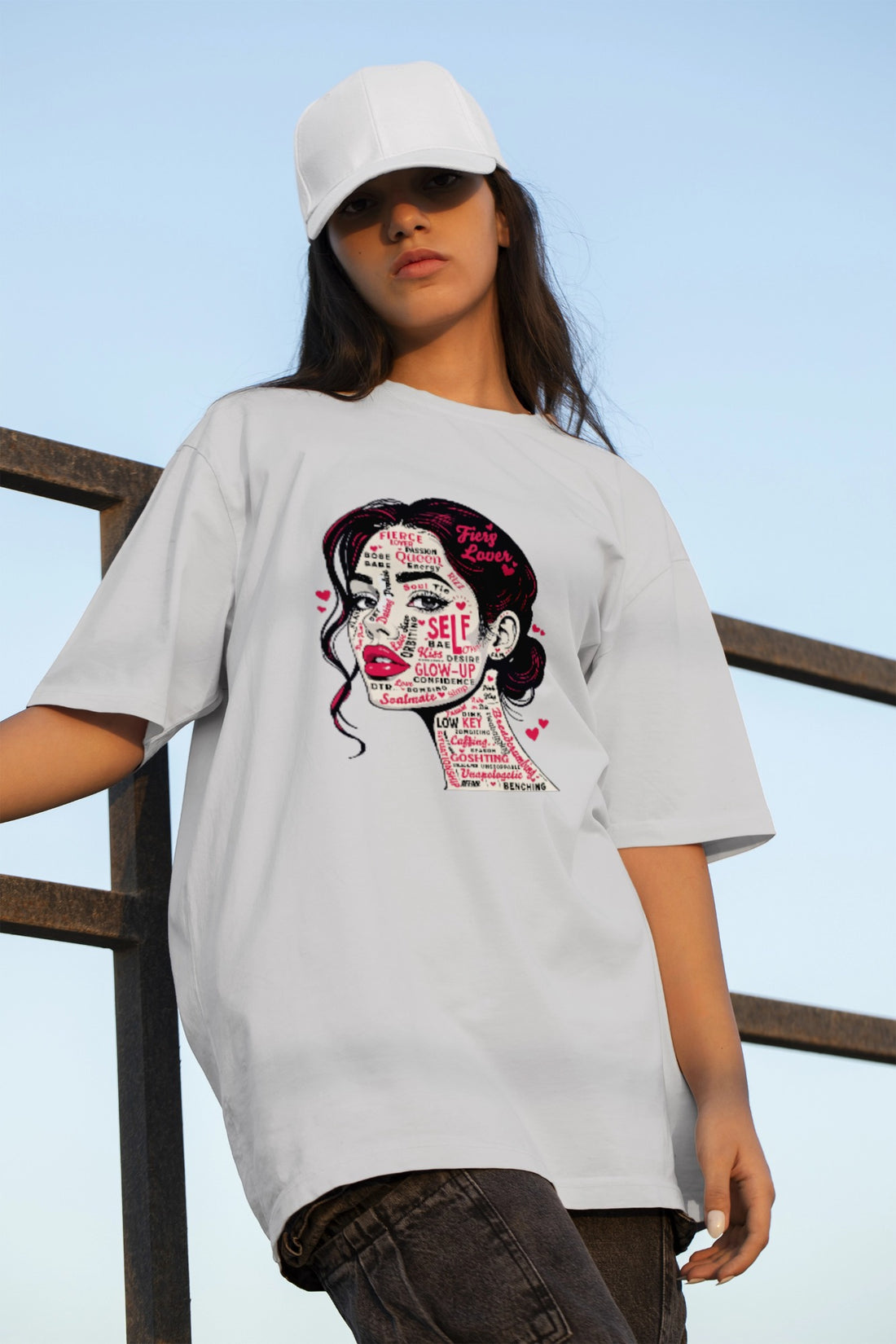 Ziddi Prints – Oversized Classic T-Shirts: NewAge Love Language