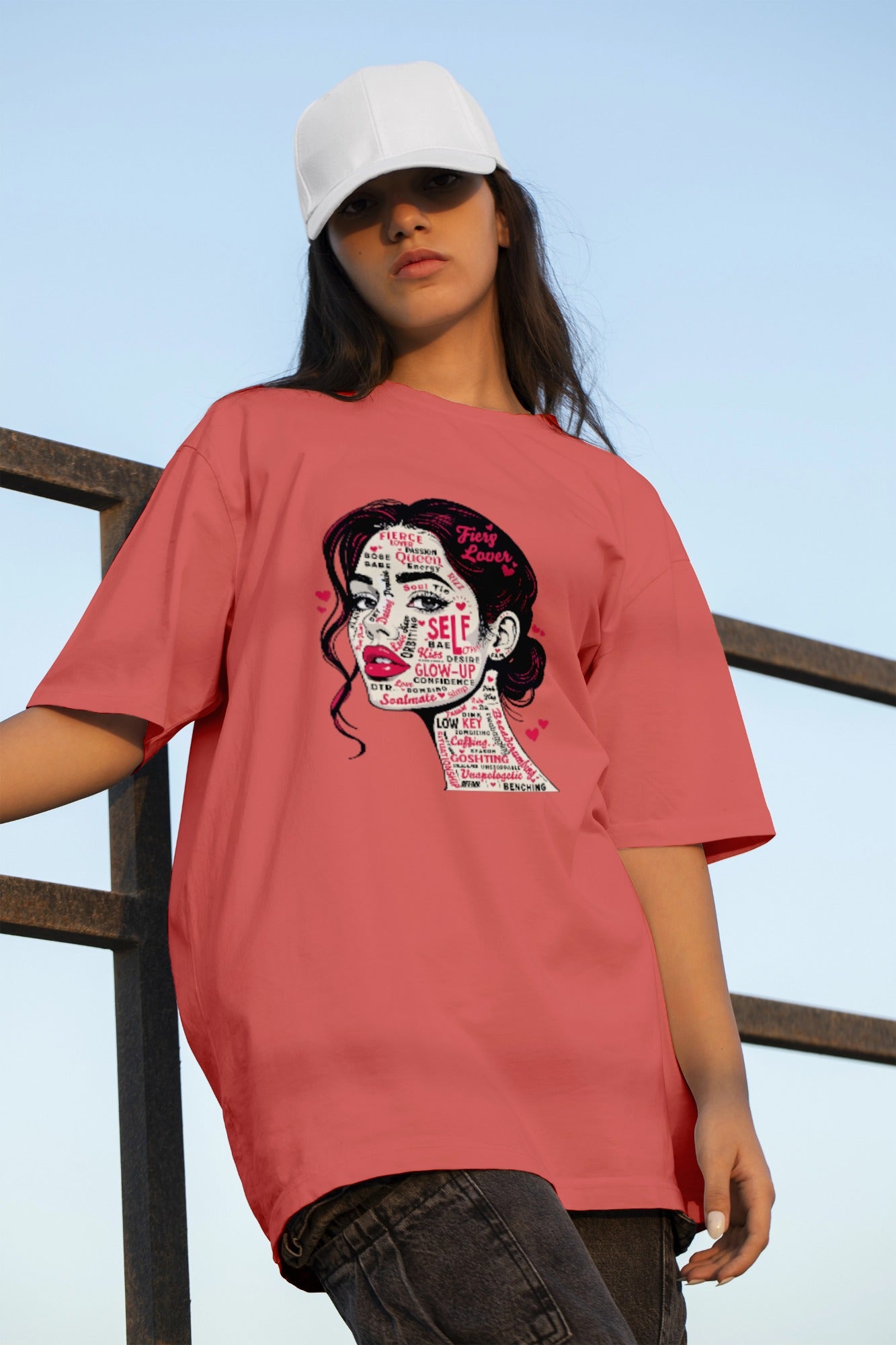 Ziddi Prints – Oversized Classic T-Shirts: NewAge Love Language