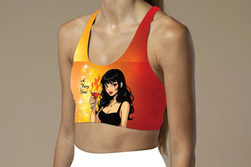 Ziddi Prints - A Passion Ignited Sports Bra