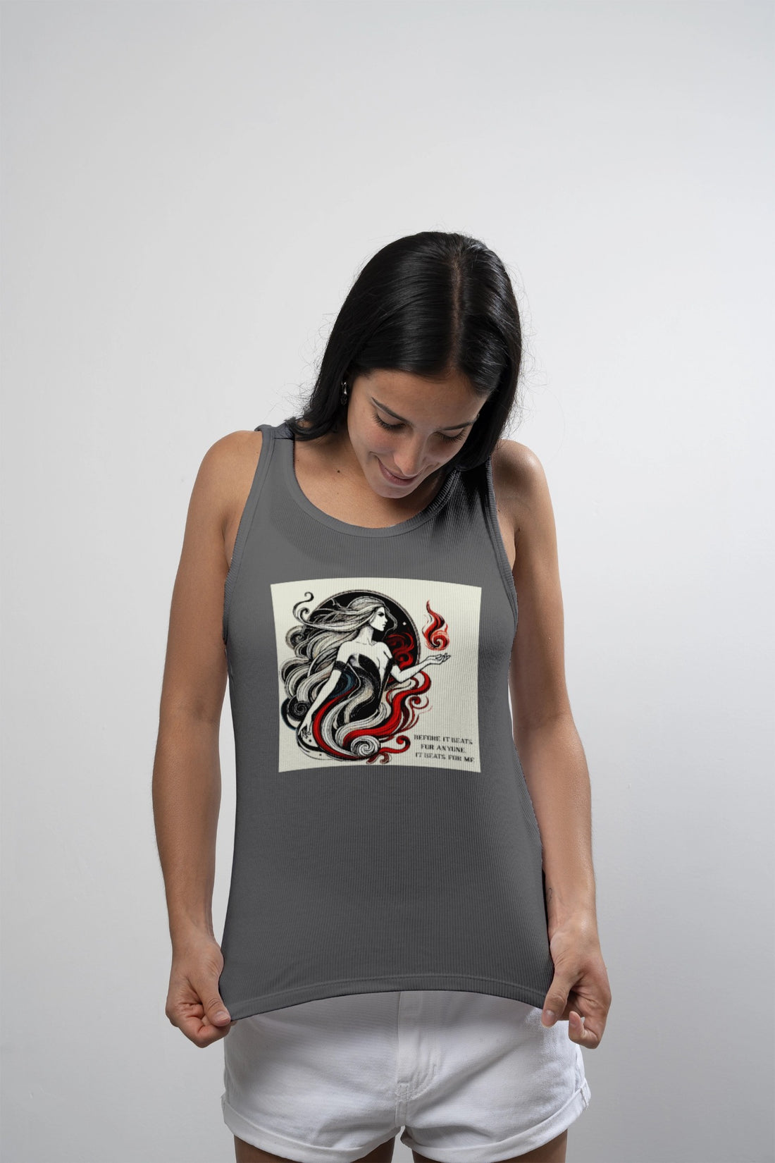 Ziddi Prints Tank Top – Self Love is True Love