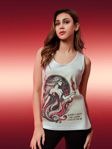 Ziddi Prints Tank Top – Self Love is True Love