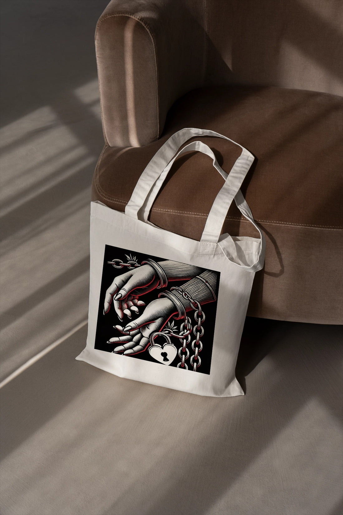 Ziddi Prints - Nerves of Steel Cotton Canvas - Everyday Large Tote Bag