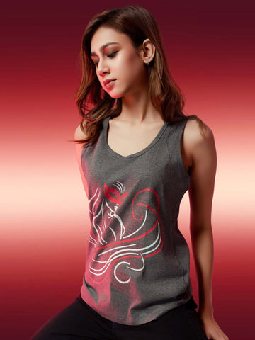 Ziddi Prints - Hypnotised Tank Top