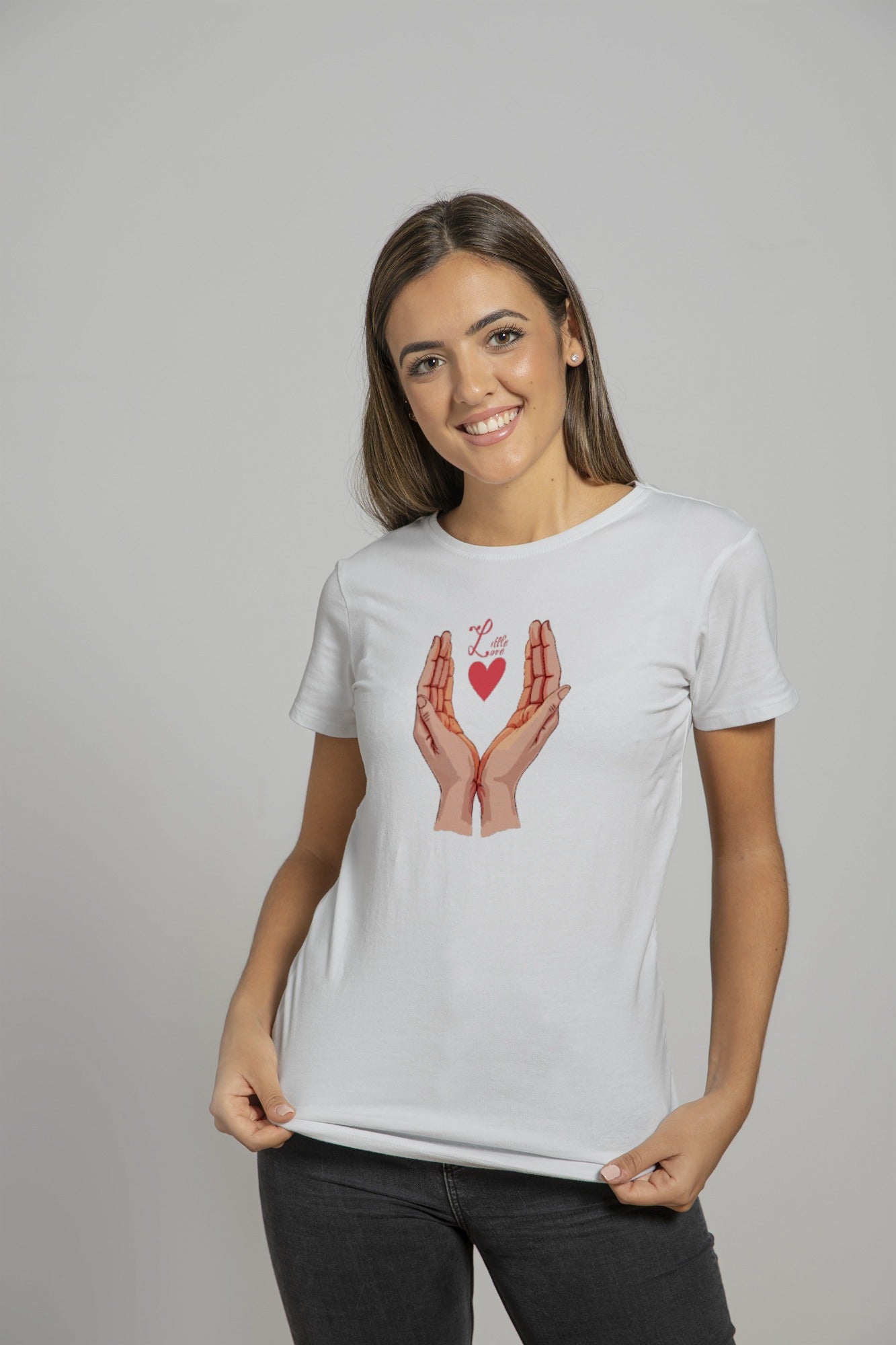 Ziddi Prints Pure Love Supima T-Shirt – Wear Your Love with Confidence