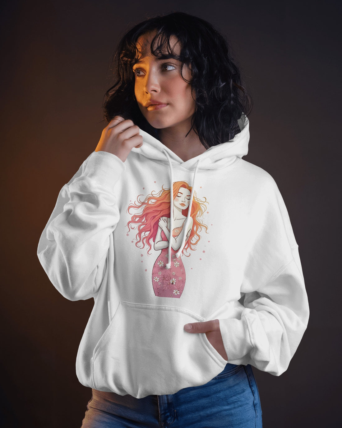 Ziddi Prints hooded Sweatshirt – Self Love