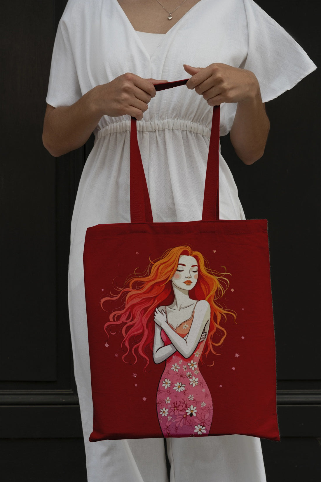 Ziddi Prints' - Self Love - Small Tote bags Zipper