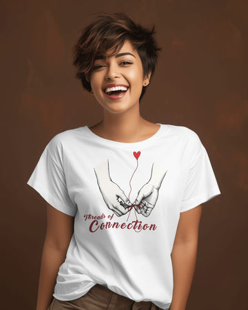 Ziddi Prints' Threads of Connection T-Shirt